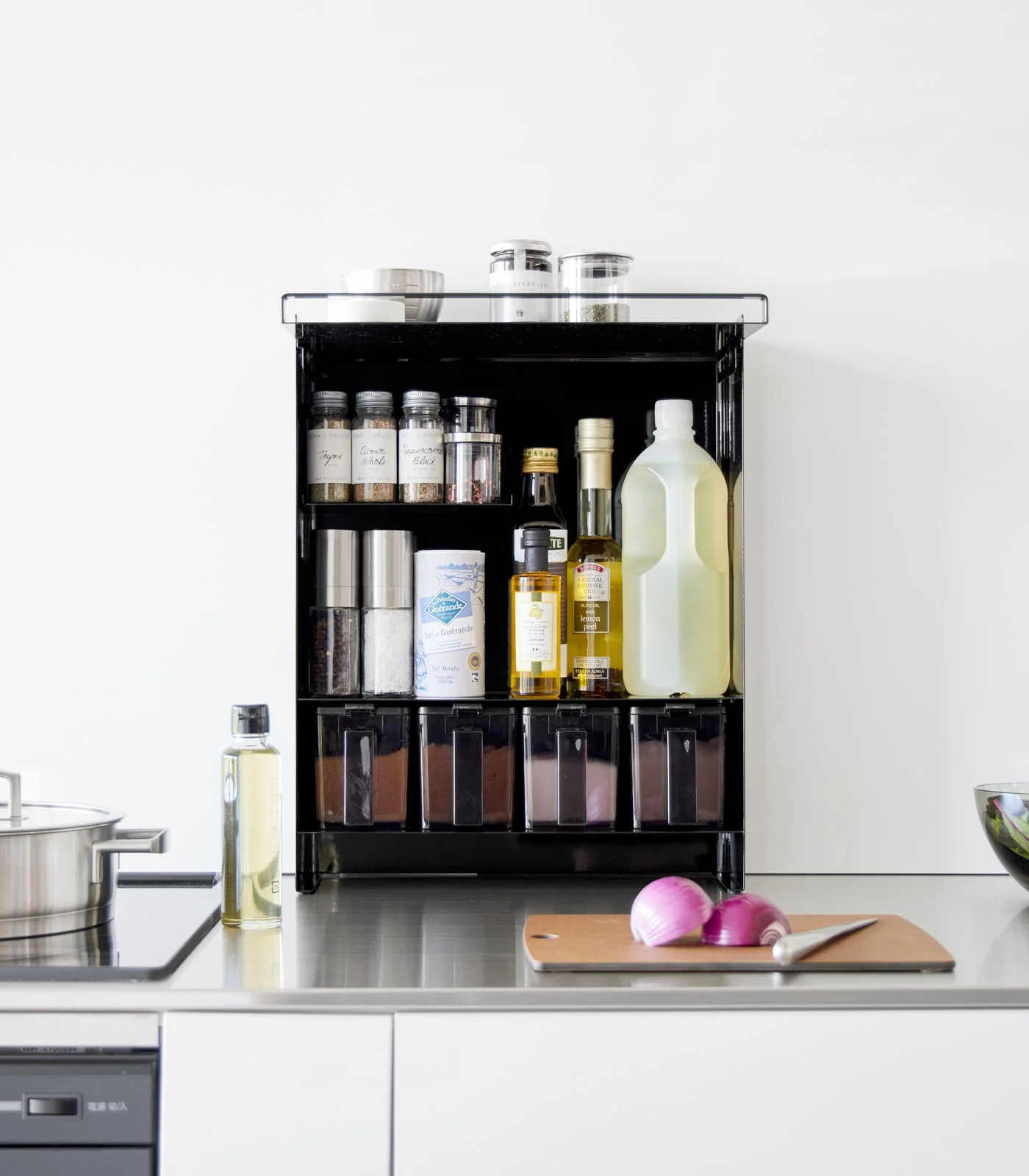 Yamazaki Home Concealable Spice Rack - Steel - Image 14