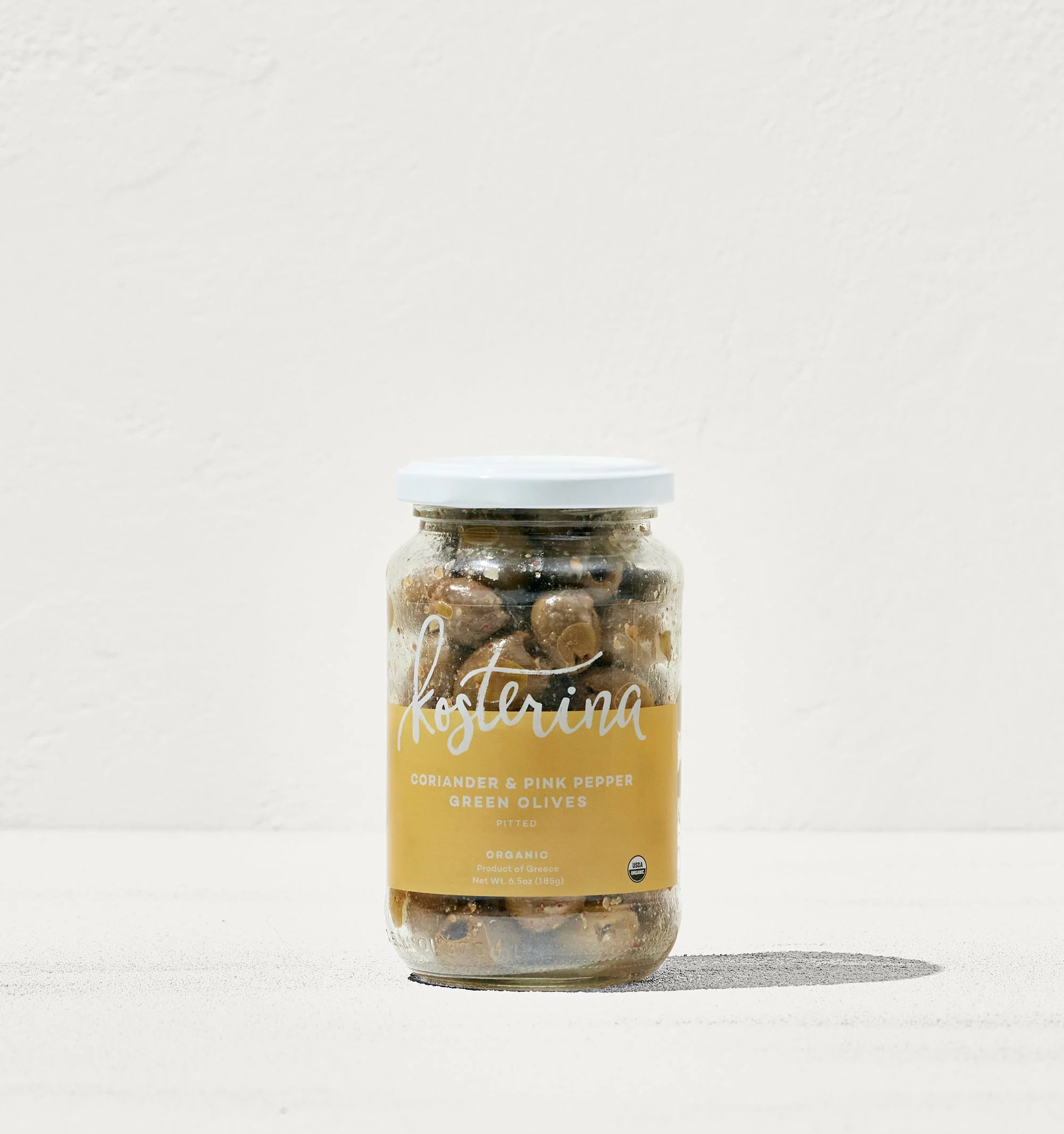 Kosterina Coriander and Pink Pepper Green Olives - Image 4