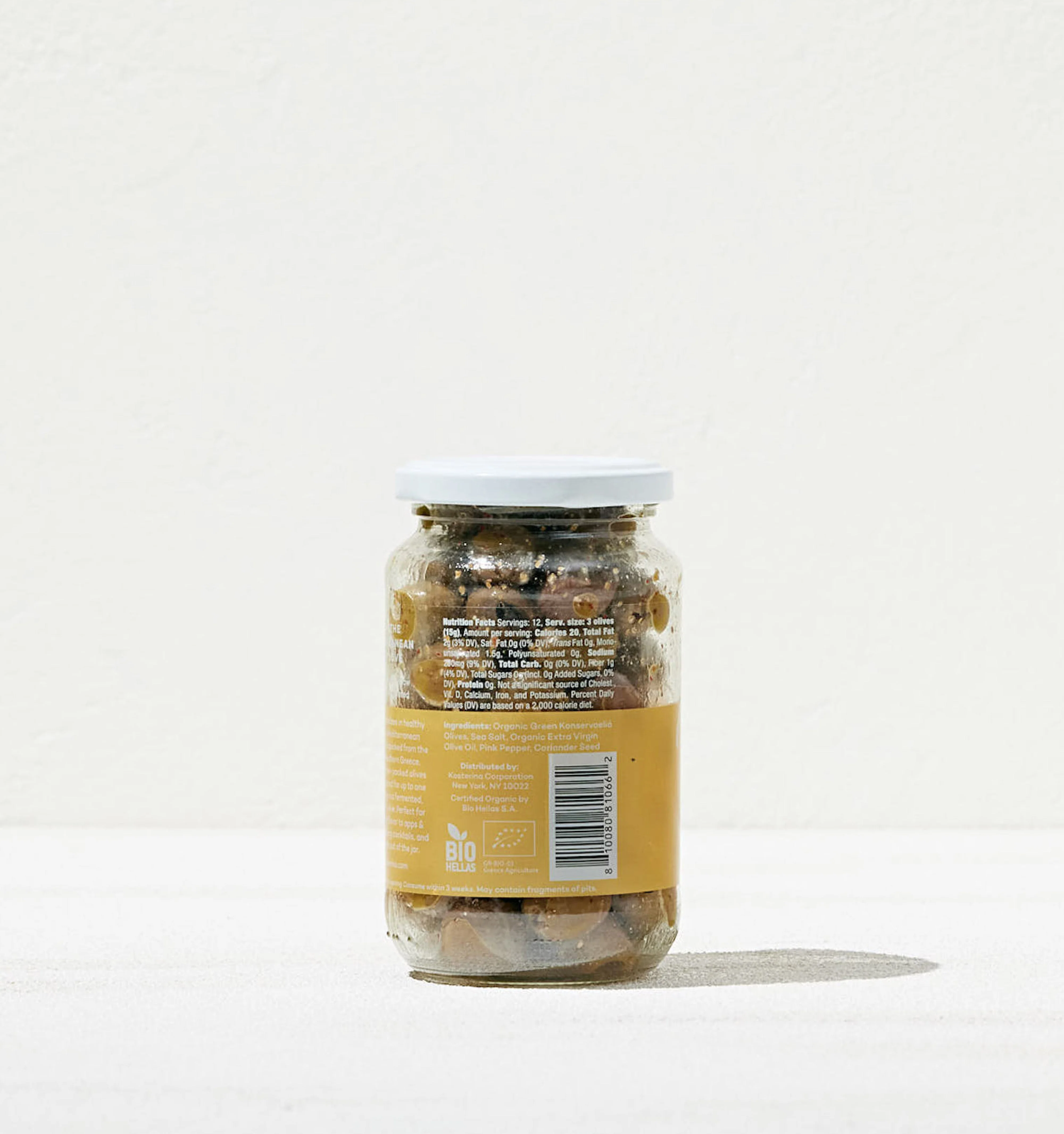 Kosterina Coriander and Pink Pepper Green Olives - Image 5