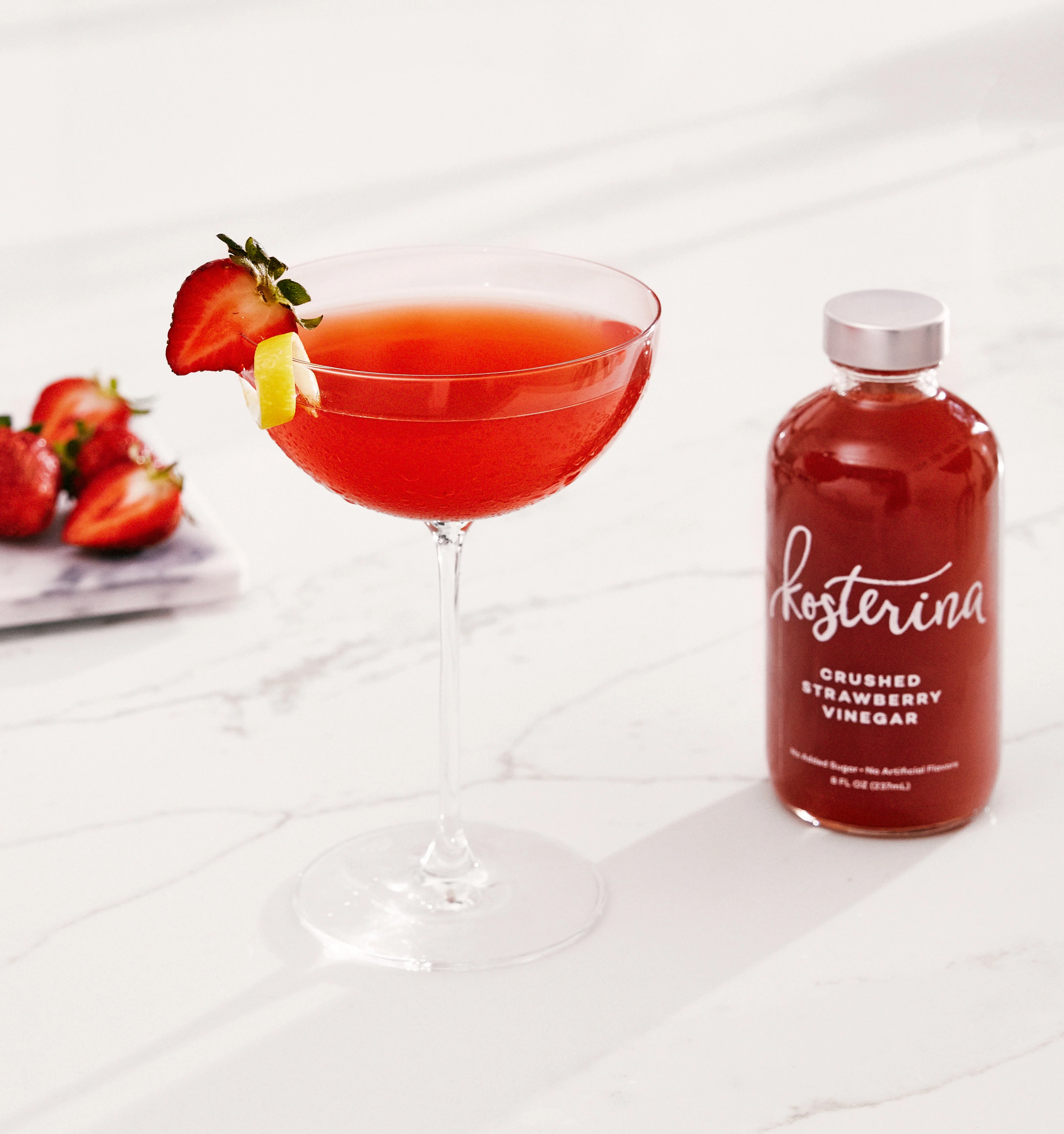 Kosterina Crushed Strawberry Vinegar - Image 2
