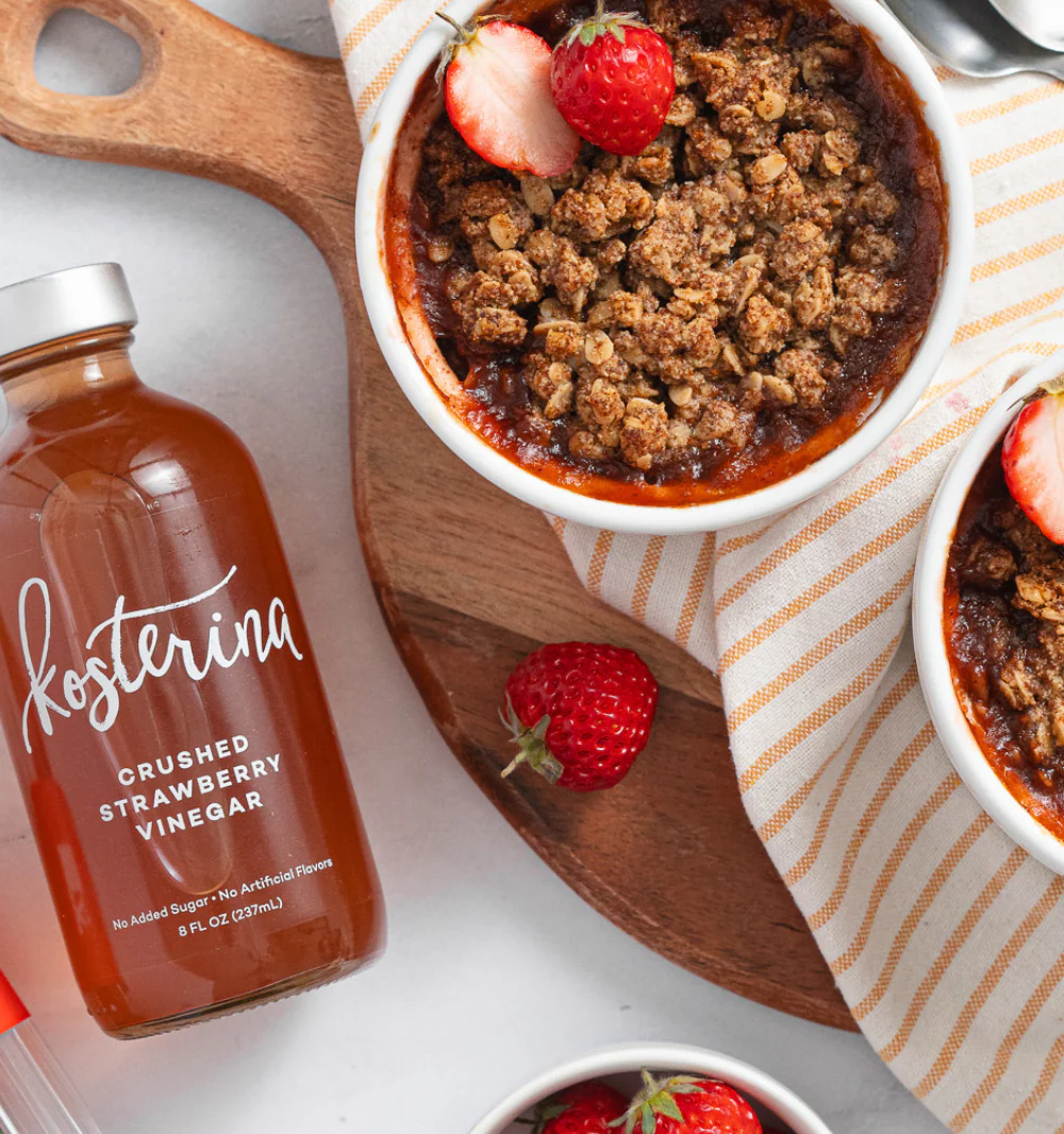 Kosterina Crushed Strawberry Vinegar - Image 3