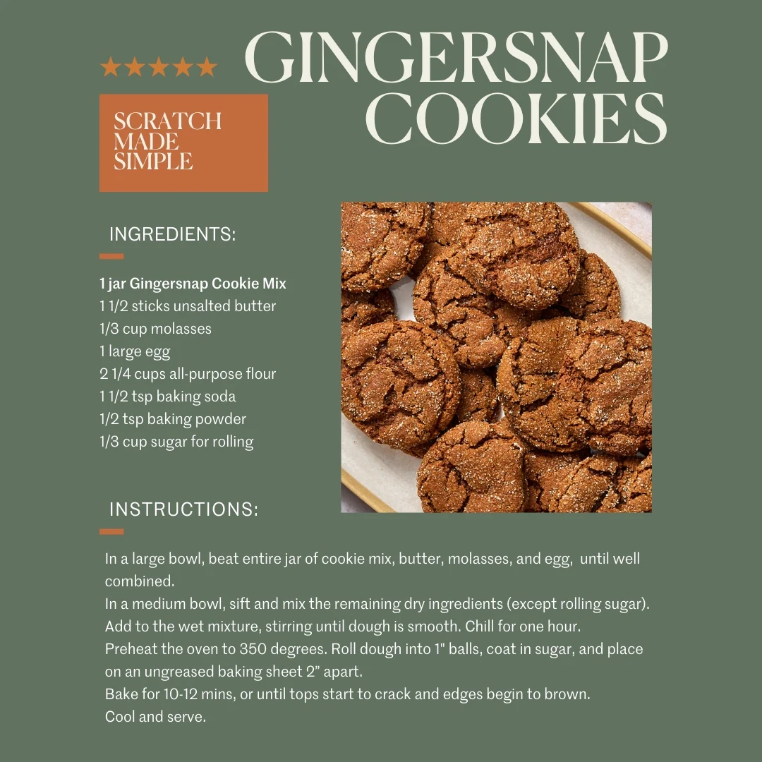 Gingersnap Cookie Mix - Image 4