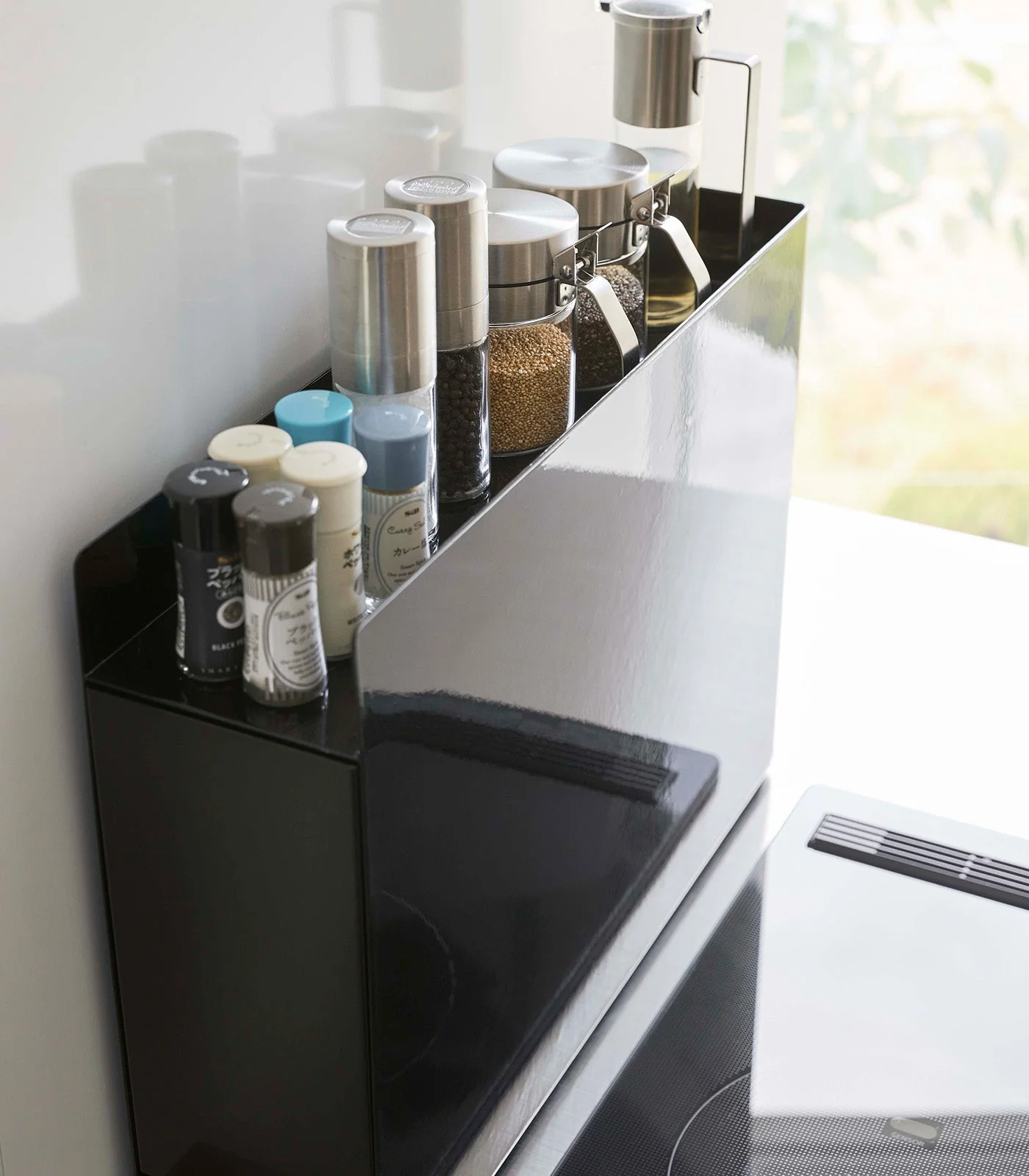 Yamazaki Home Sliding Drawer Seasoning Rack - Steel - Image 9