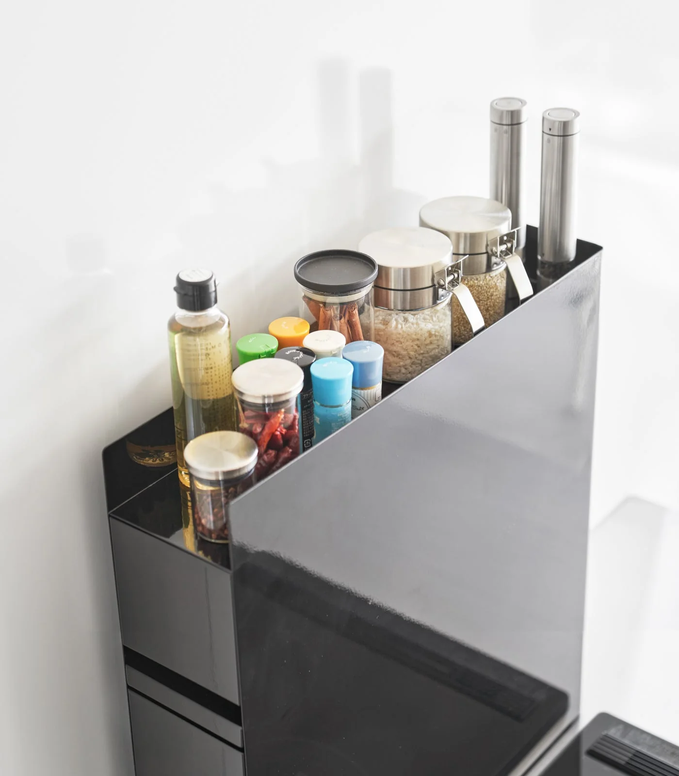 Yamazaki Home Two-Tier Sliding Drawer Rack - Steel - Image 14